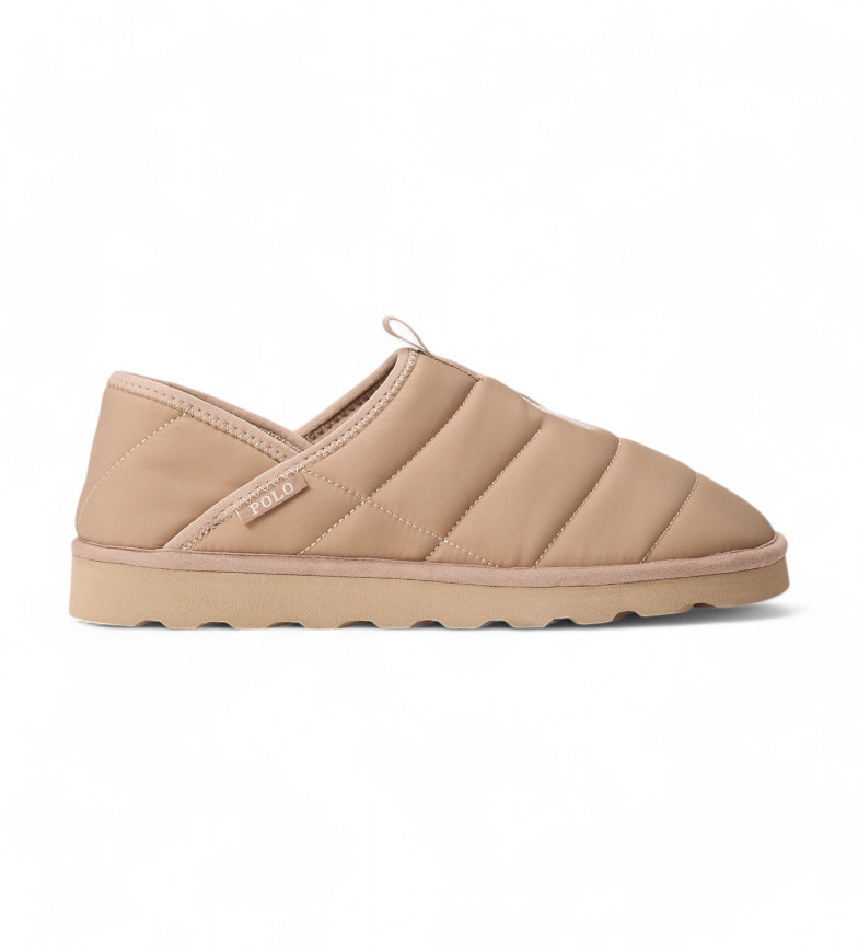 Polo Ralph Lauren Zapatilla de casa Everett acolchada beige
