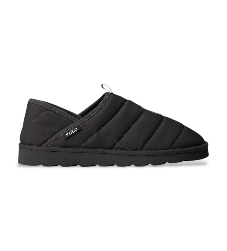 Polo Ralph Lauren Zapatilla de casa Everett acolchada negro