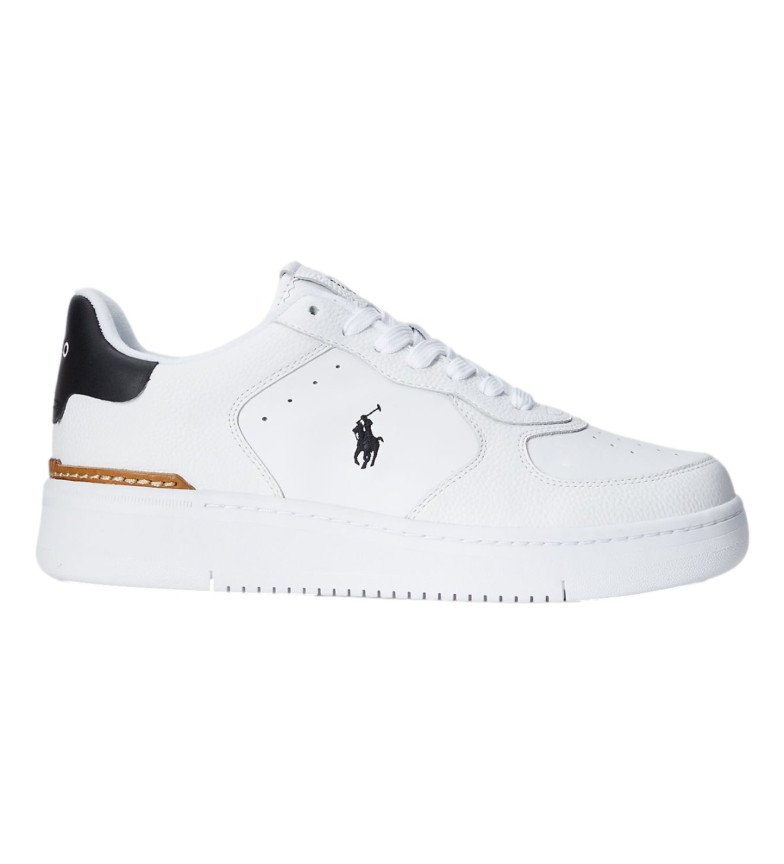 Polo Ralph Lauren Zapatillas de piel Court blanco