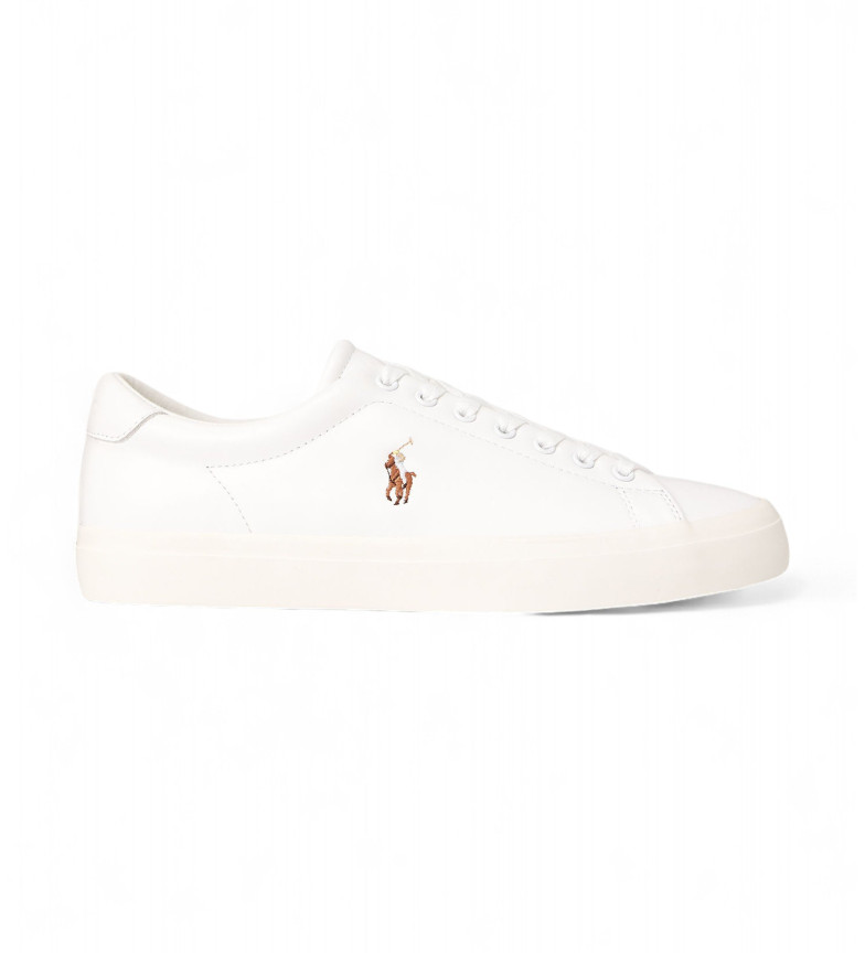 Polo Ralph Lauren Zapatillas de piel Lonwoord blanco