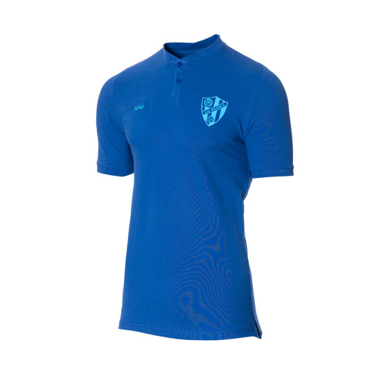 Polo Soka SD Huesca Fanswear 2023-2024 Niño Blue-Black