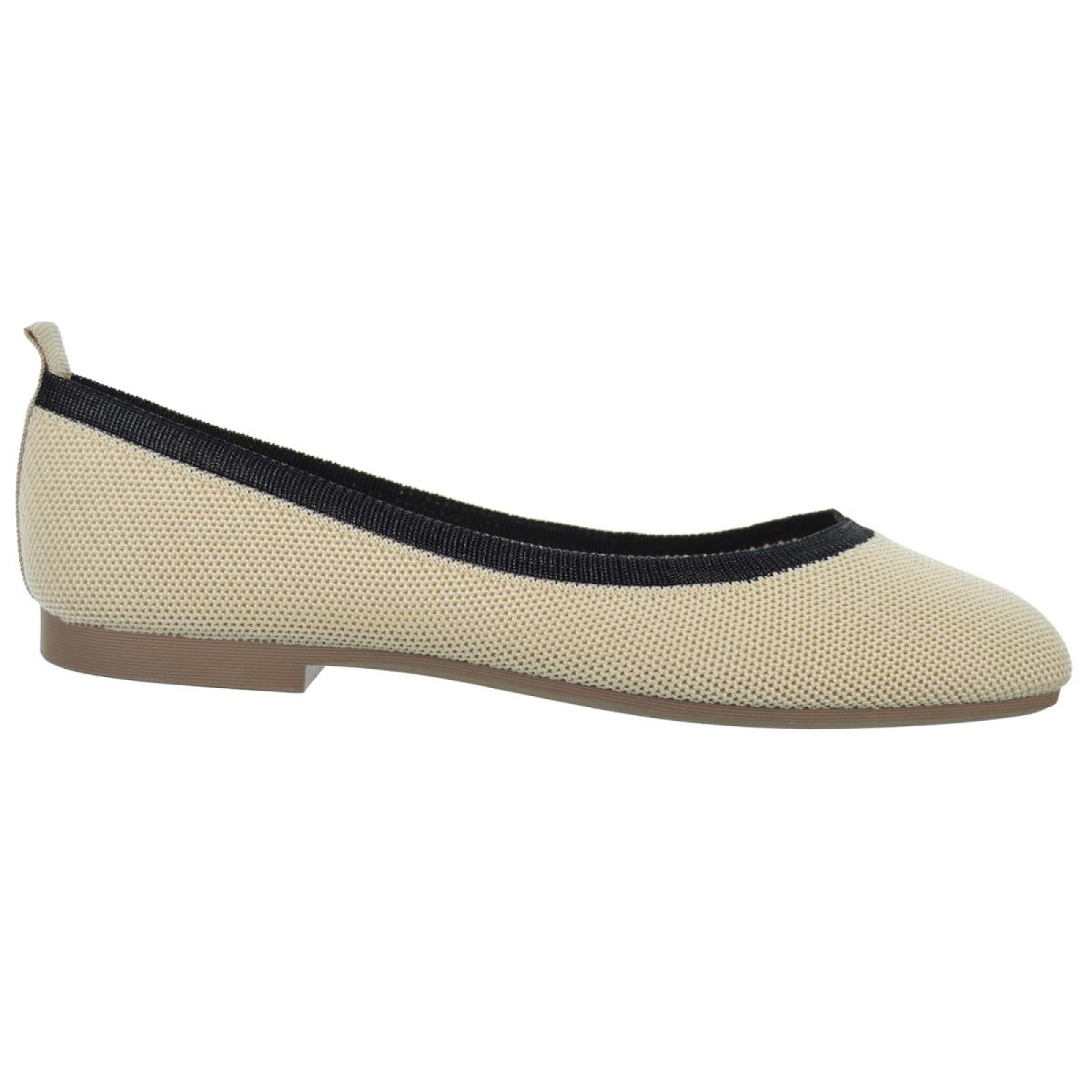 Popcorn 2005 Zapato Bailarina textil Antideslizante Mujer