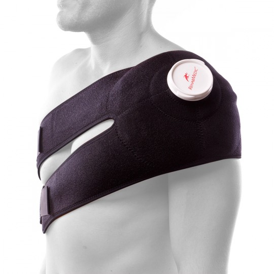 Pulpos Rehab Medic Para hielo (sin bolsa) hombro-espalda-torso Negro