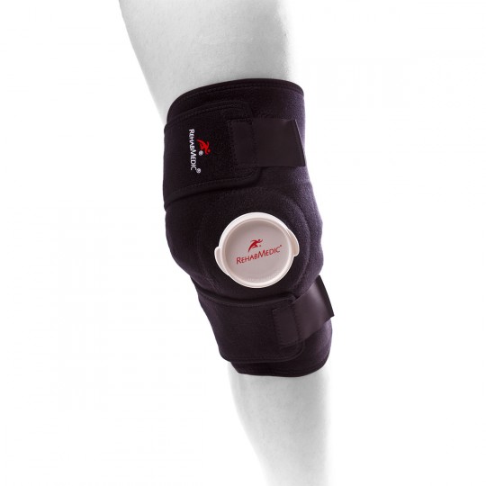 Pulpos Rehab Medic Para hielo (sin bolsa) rodilla-codo Negro