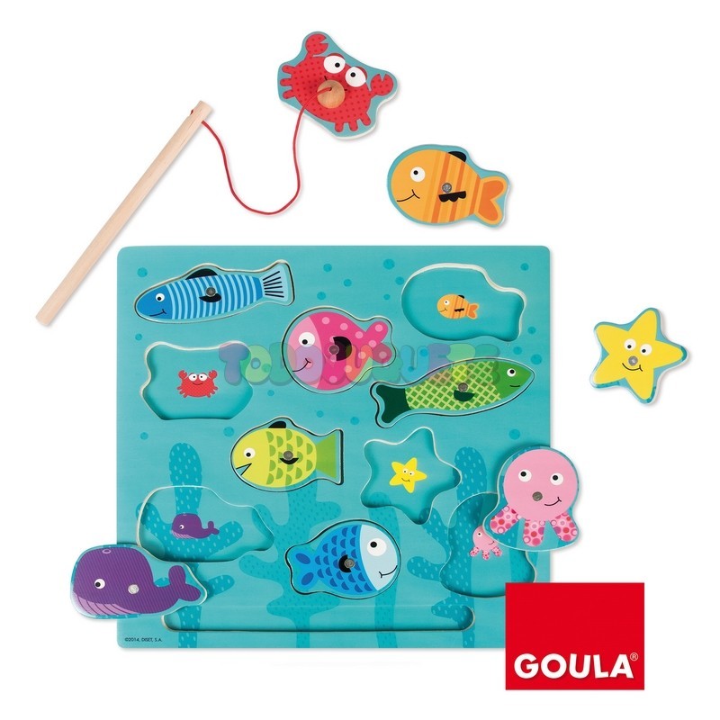 Puzzle magnético de pesca - Goula