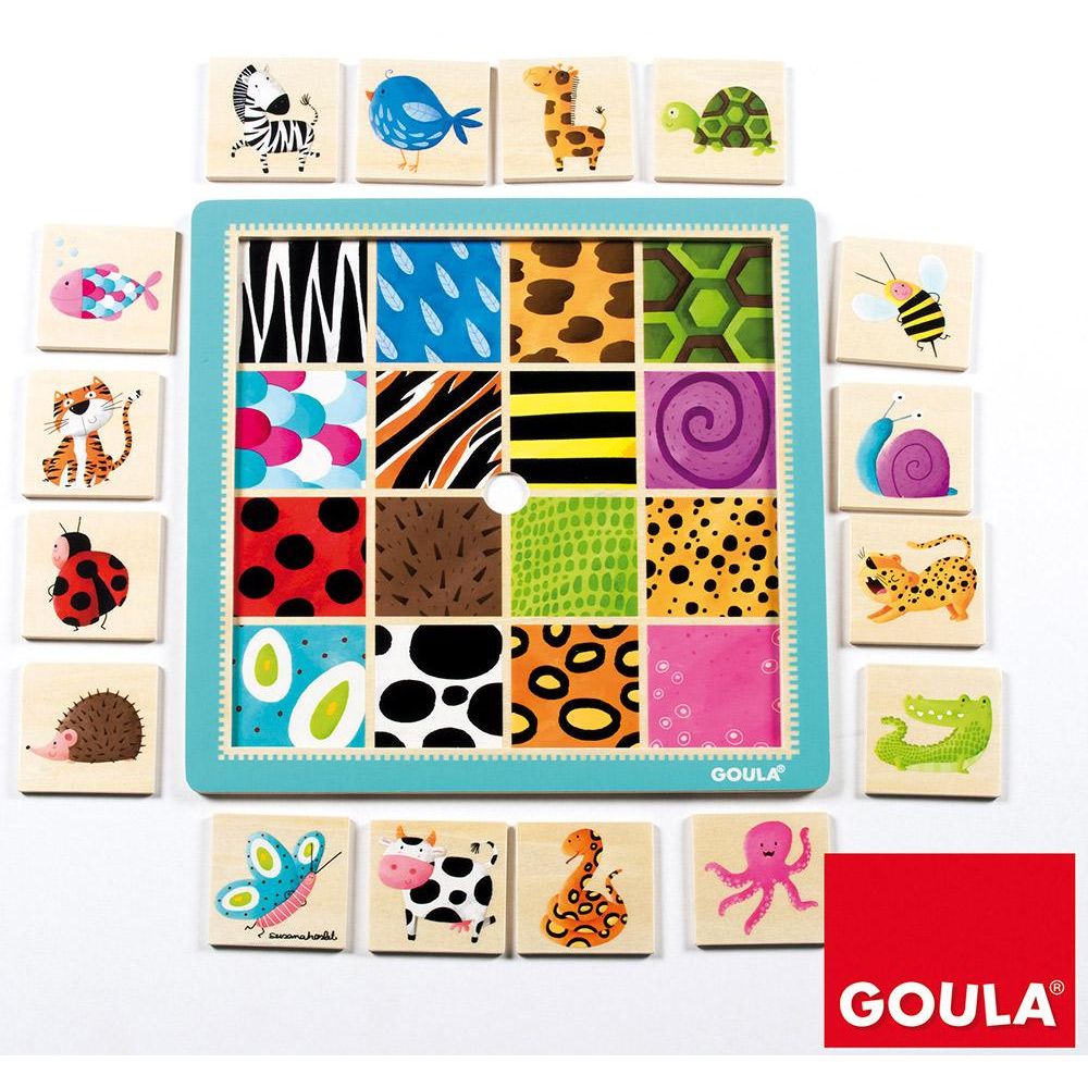 Puzzle texturas - Goula