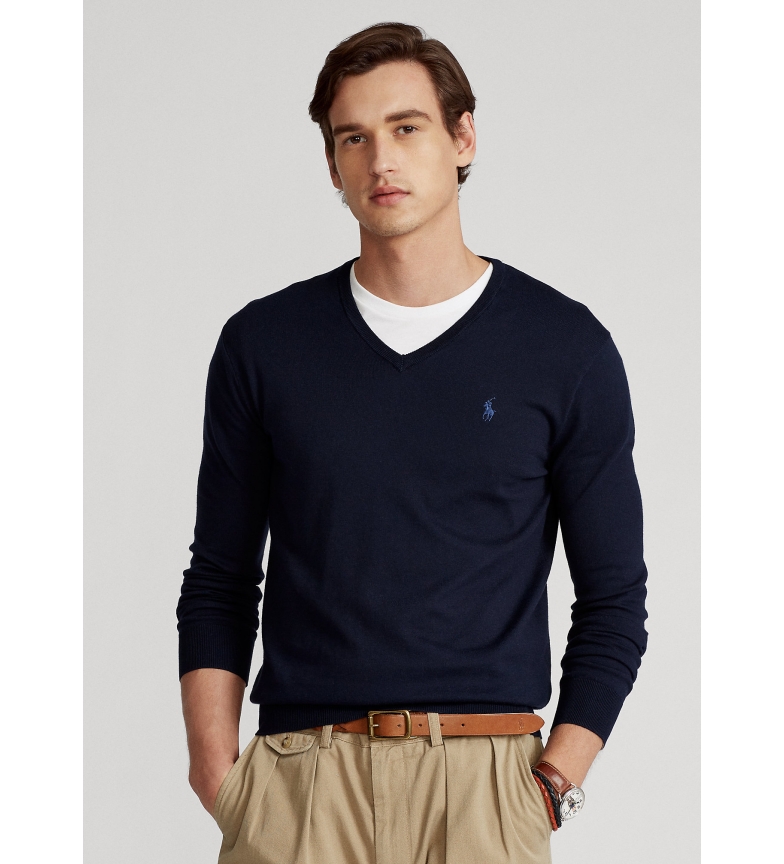 Polo Ralph Lauren Jersey Slim Fit marino
