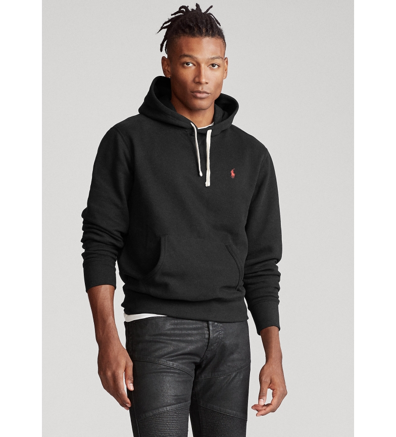 Polo Ralph Lauren Sudadera de Felpa con Capucha negro
