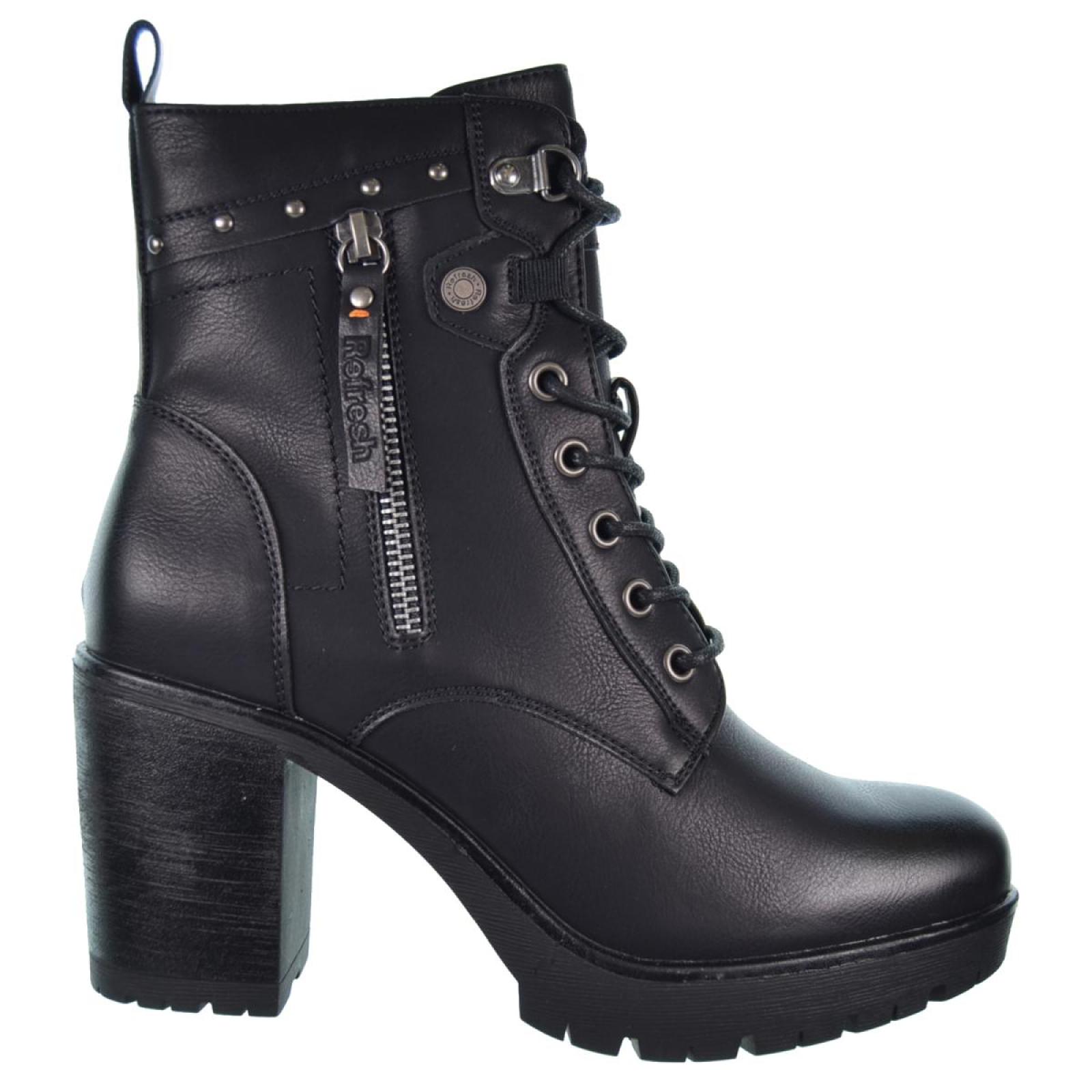 Refresh 172370-9 Botín Vegano Acolchado Tacón Mujer