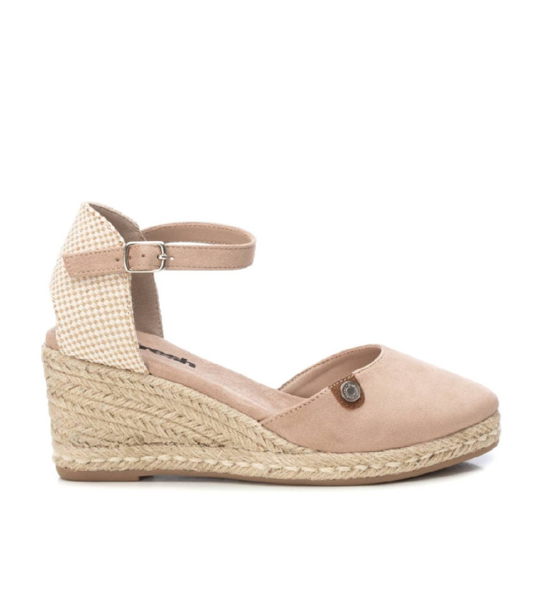 Refresh Sandalias de piel 171882 beige