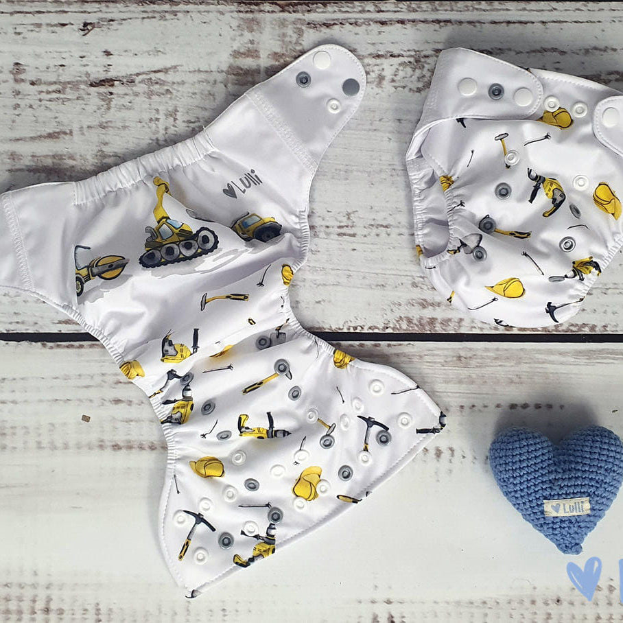 Pañal rellenable Lulli Construcción