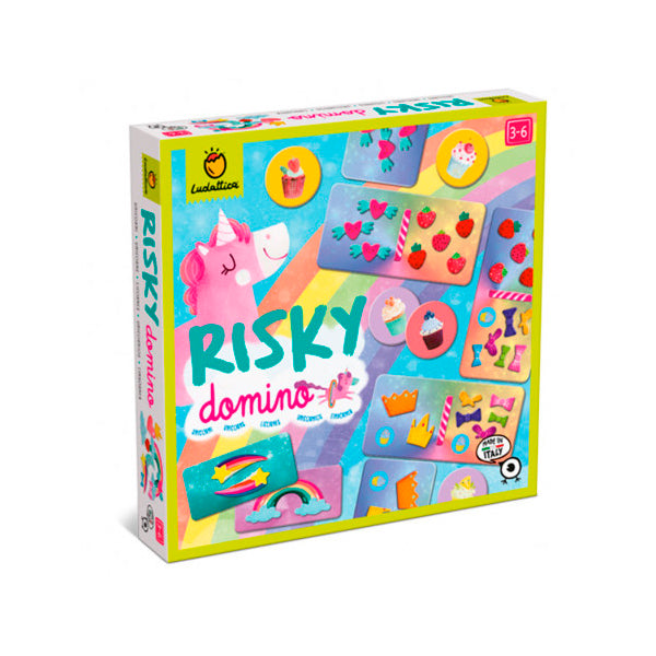 RISKY Domino Unicornios - Ludattica