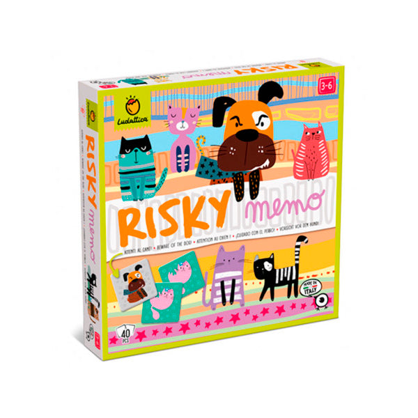 RISKY Memo ¡Cuidado con el Perro! - Ludattica