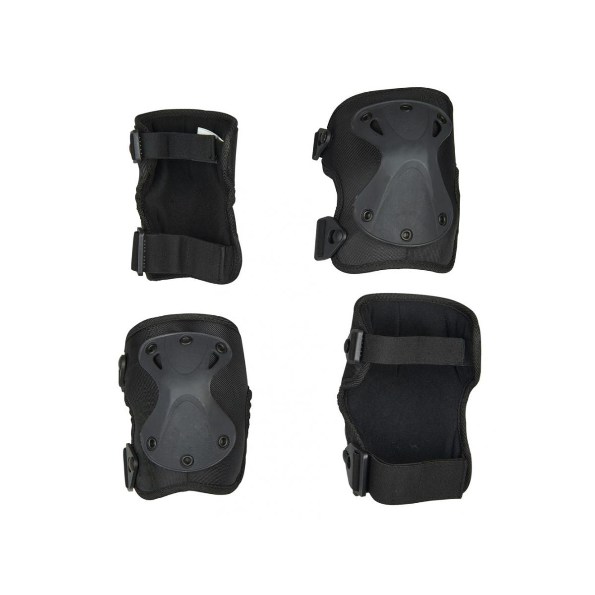 Pack rodilleras y coderas negras Micro