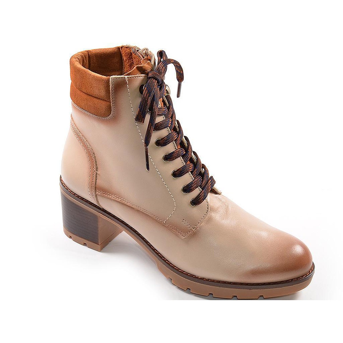 Rosy5 Desireé Botín Piel Confort Antideslizante Tacon Mujer