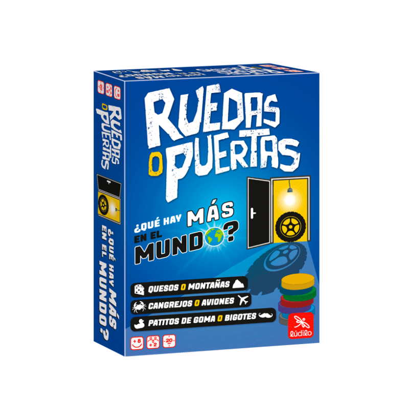 ¿Qué hay más en el mundo? Ruedas o puertas Lúdilo