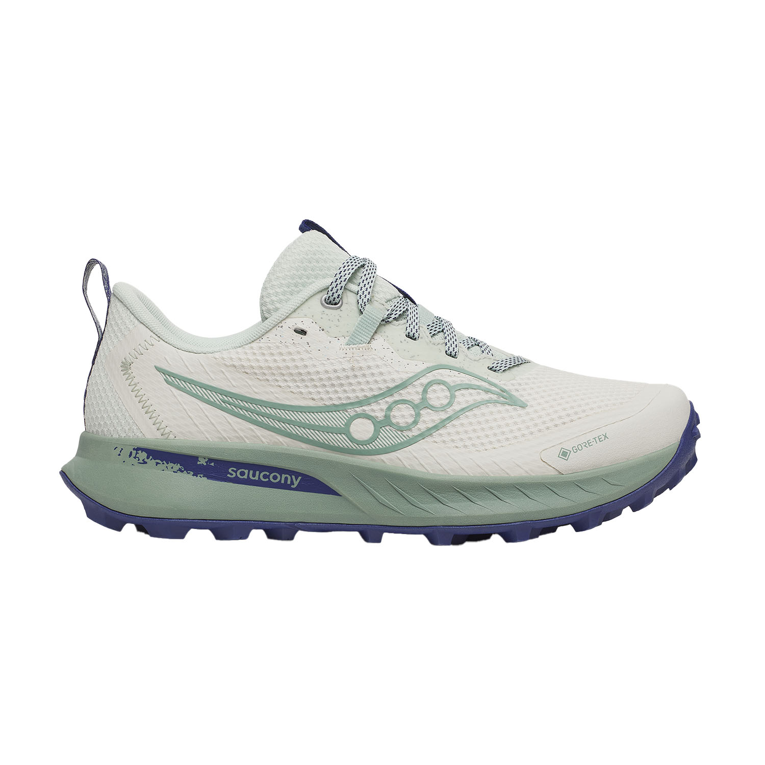 Saucony Peregrine 15 GTX Zapatillas Trail Running Mujer Quartz/Mist