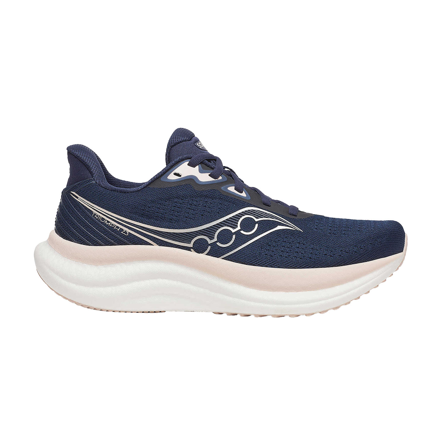 Saucony Triumph 23 Zapatillas Running Neutras Mujer Navy/Cameo
