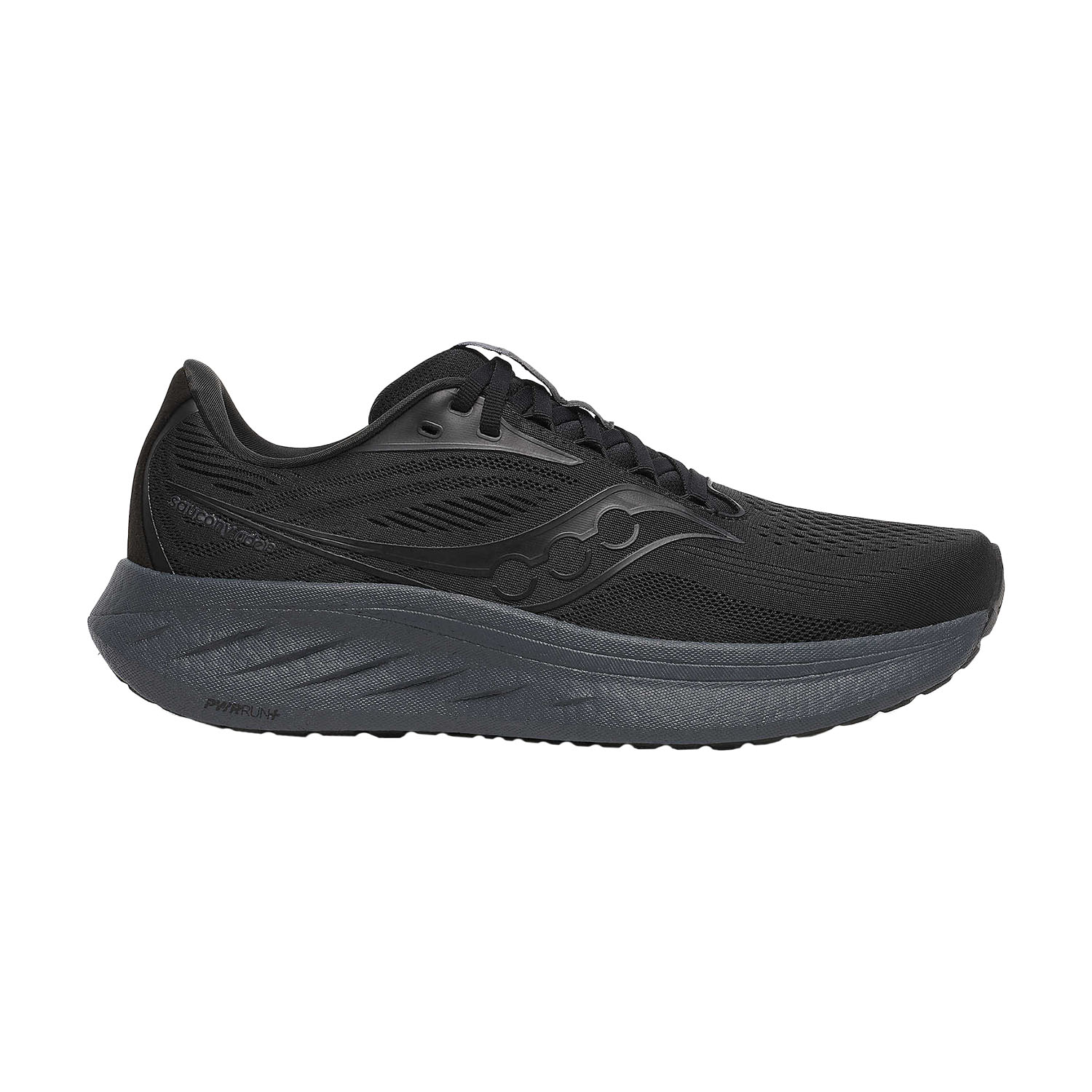 Saucony Ride 18 Zapatillas Running Neutras Hombre Black/Shadow