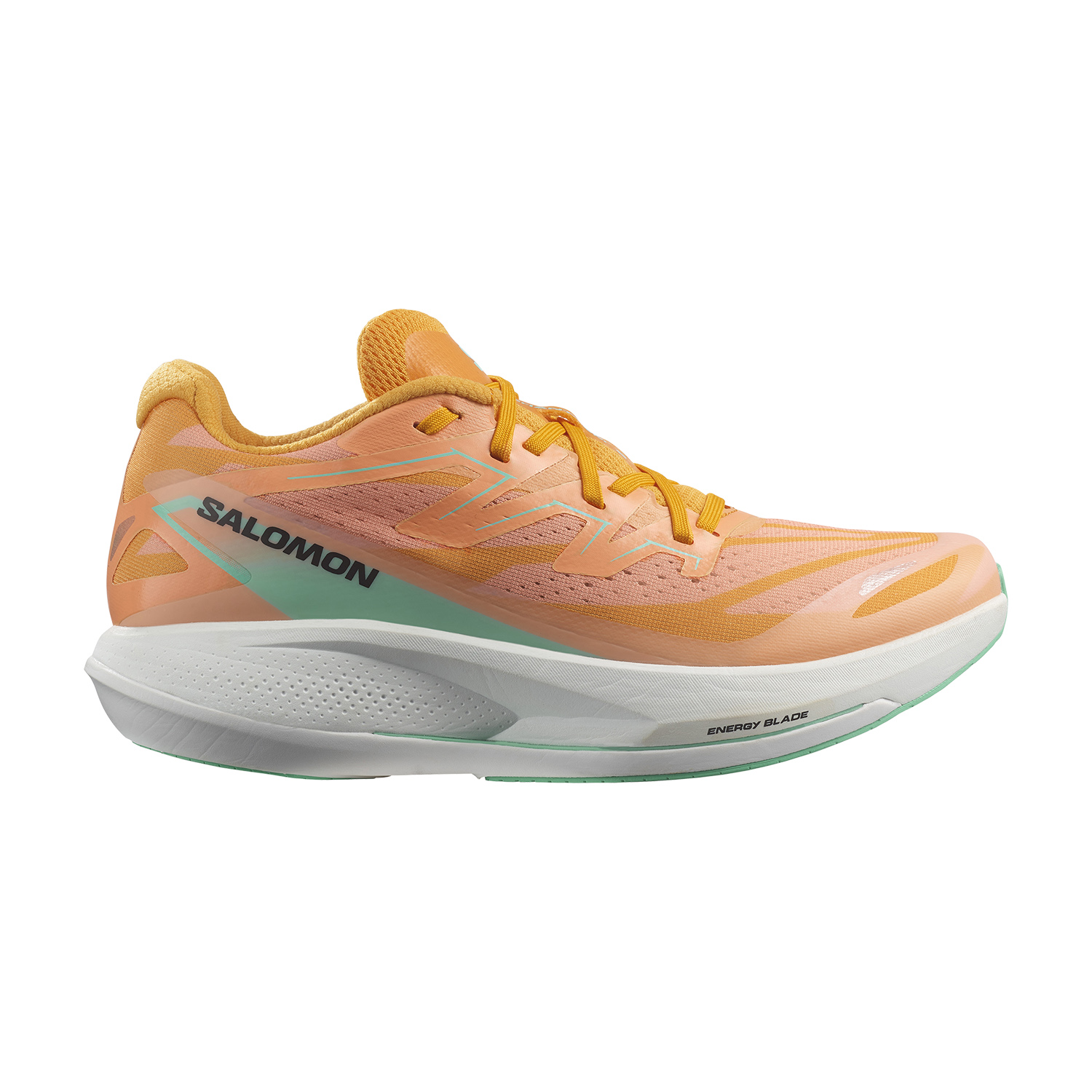 Salomon Phantasm 2 Zapatillas Running Performance Mujer Cantaloupe/White/Zinnia