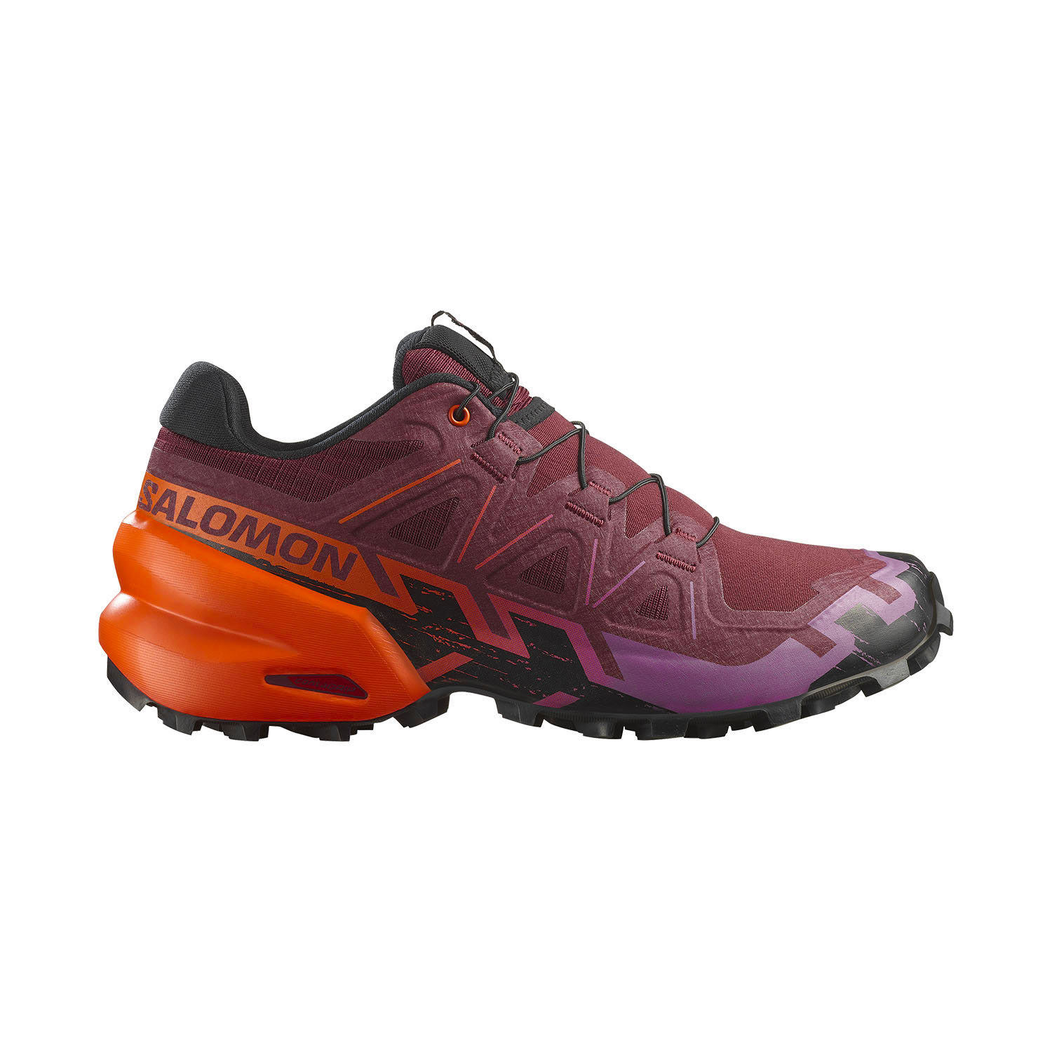 Salomon Speedcross 6 Zapatillas Trail Running Mujer Tawny Port/Nocturne/Red Orange