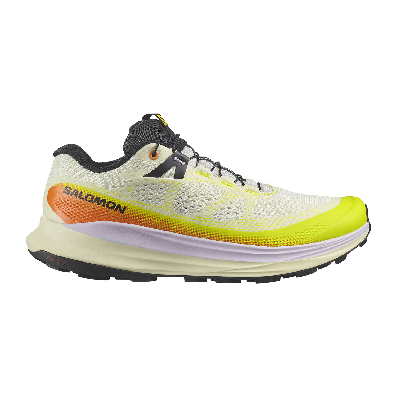 Salomon Ultra Glide 2 Zapatillas Trail Running Mujer Vanilla Ice/Sulphur Spring/Orchid Petal