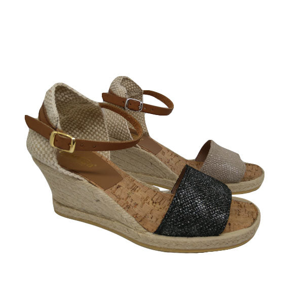Sandalia de cáñamo con banda fina Anvesa