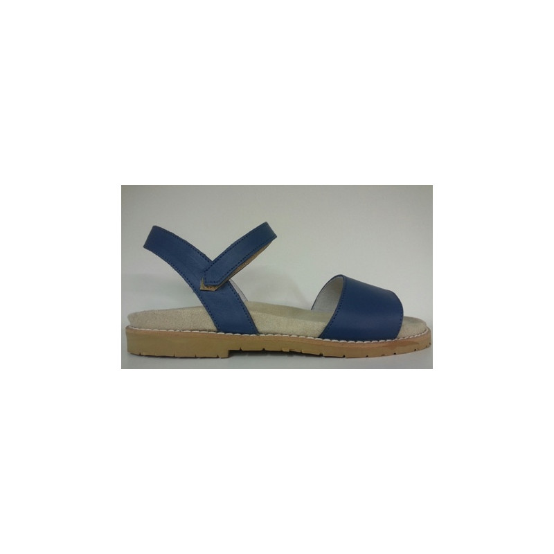 SANDALIA ANATOMICA PALA CORTA CIERRE VEL