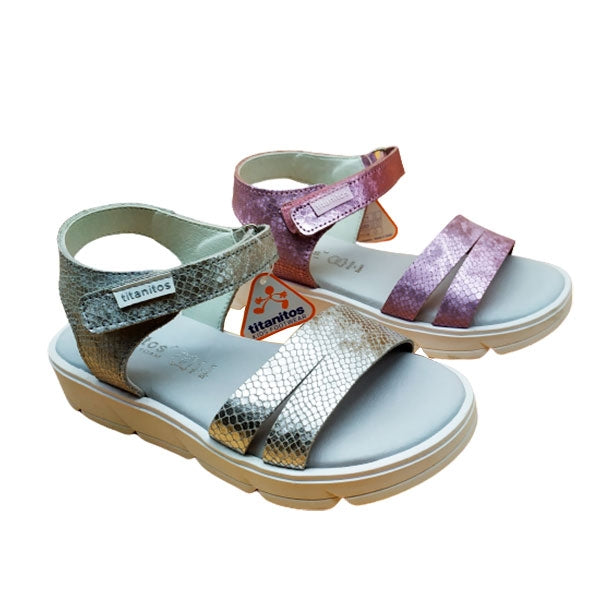 Sandalia nacarada Titanitos