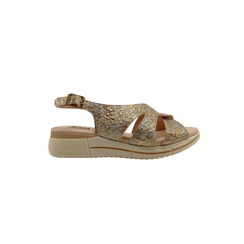 SANDALIA PIEL PLANTILLA ACOLCHADA FOREX-