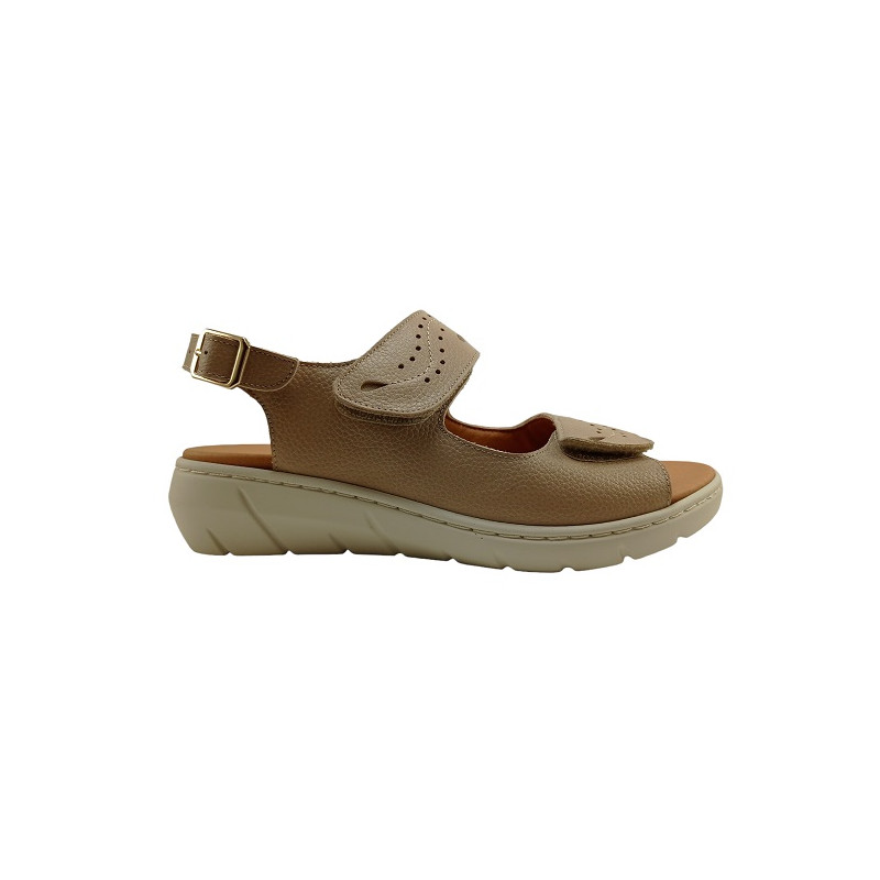 SANDALIA PLANTILLA EXTRAIBLE 2 VELCROS