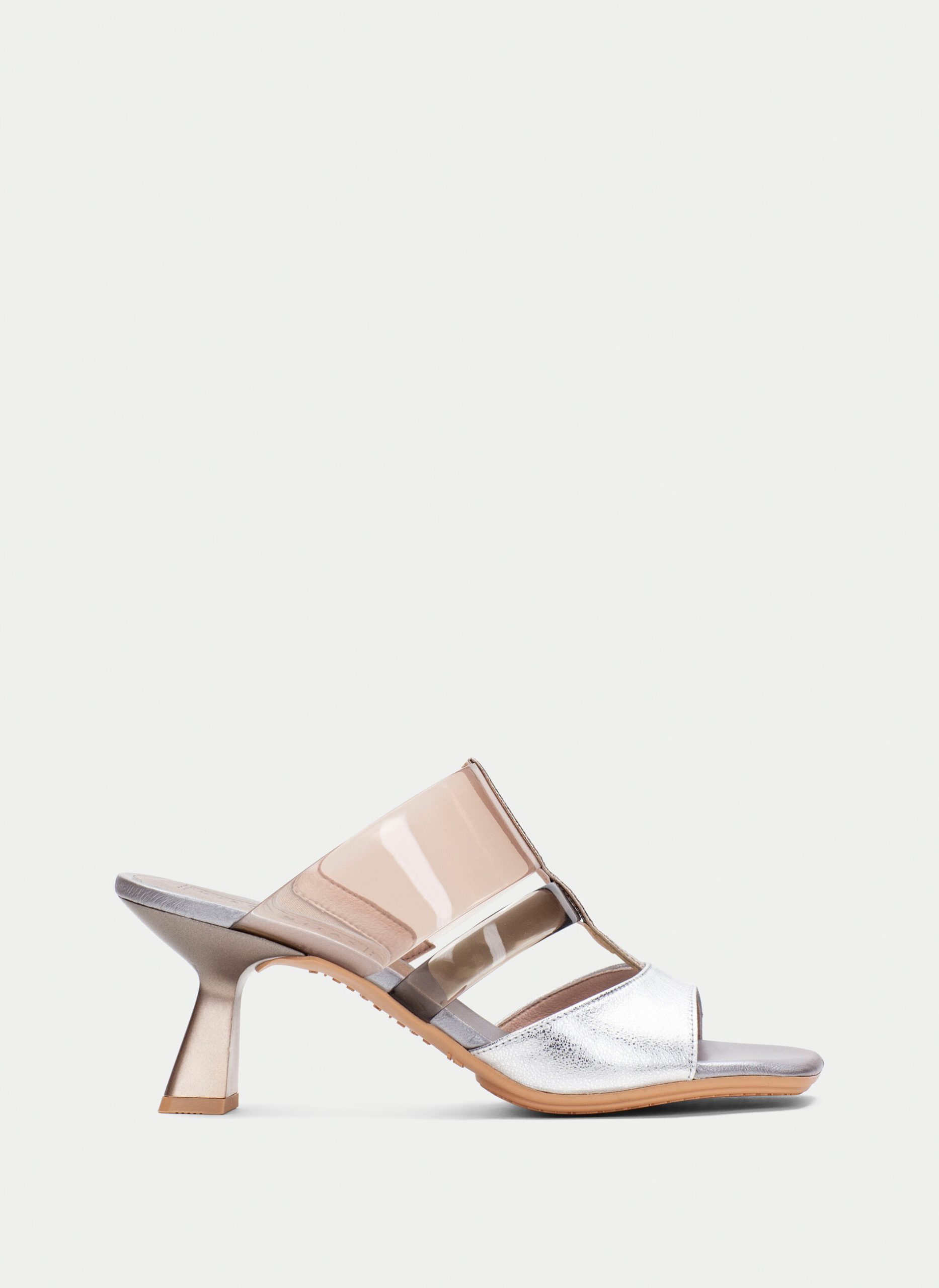 Sandalia Destalonada danielle plata-oro-CHV243372