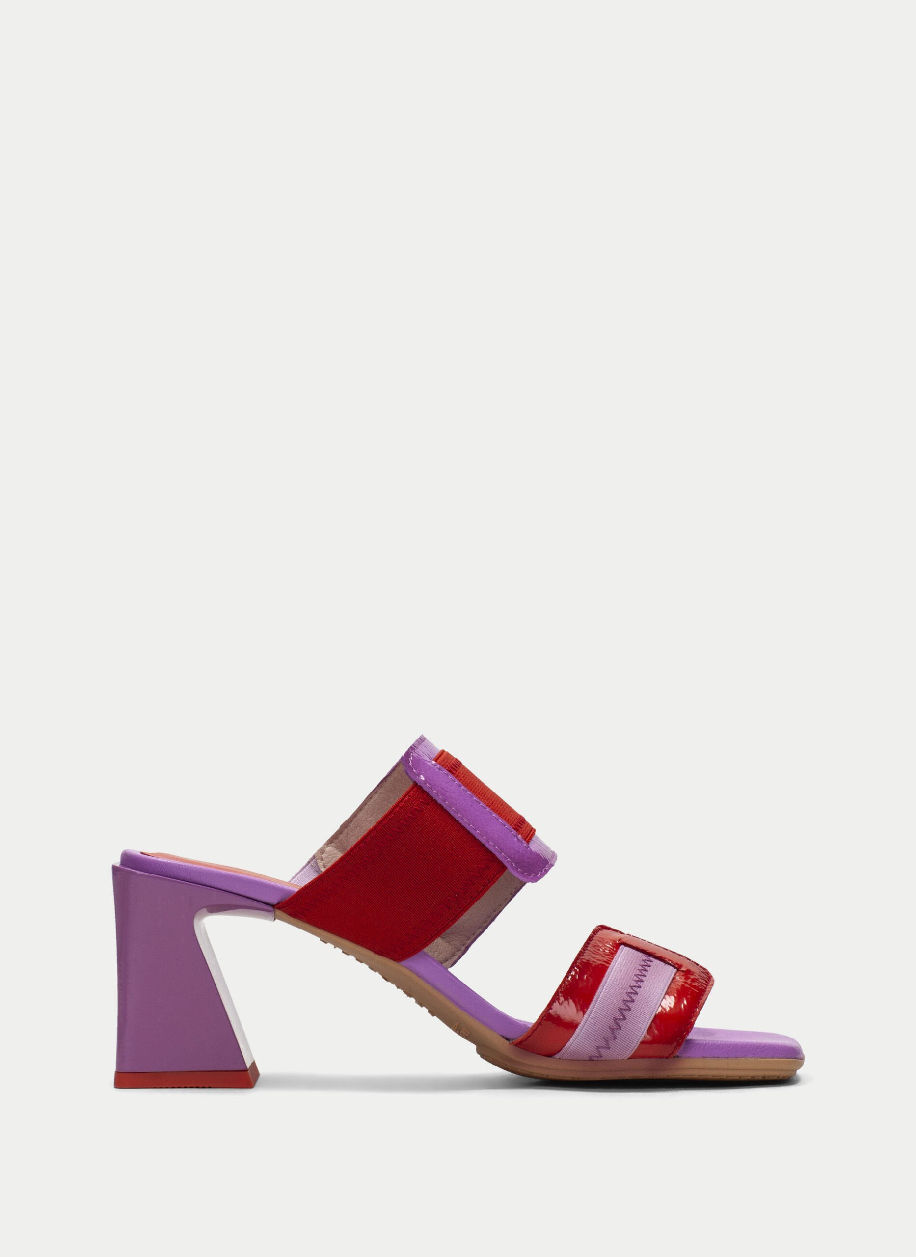 Sandalia Destalonada mallorca violet-rojo-CHV243327