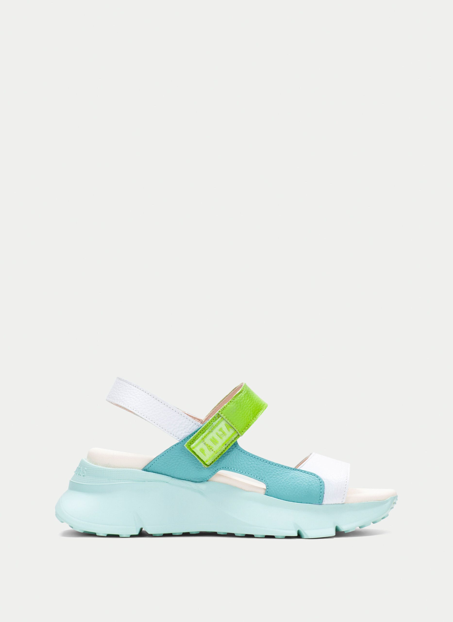 Sandalia Sport jamaica blanco-aguamarina-kiwi-CHV243393