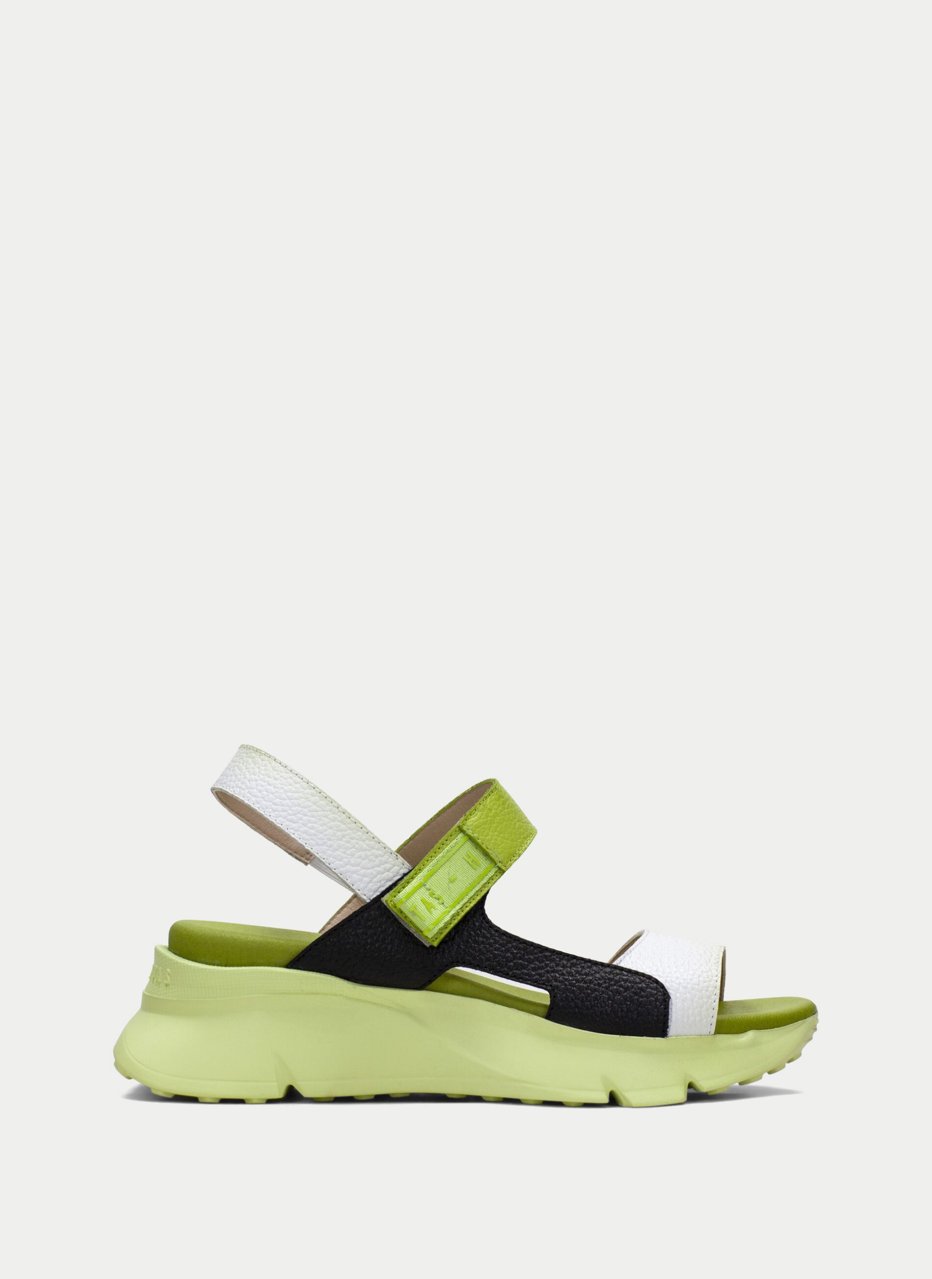 Sandalia Sport jamaica blanco-negro-kiwi-CHV243393