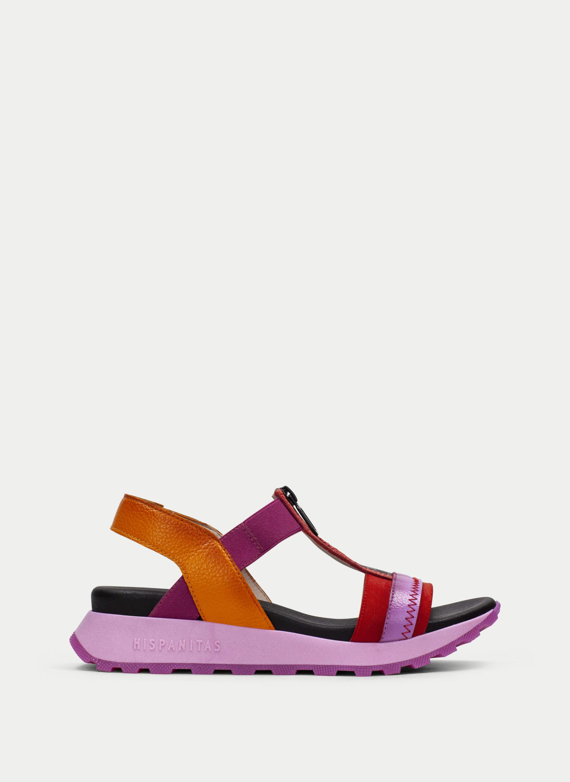 Sandalia Sport maui rojo-violet-naranja-CHV243308
