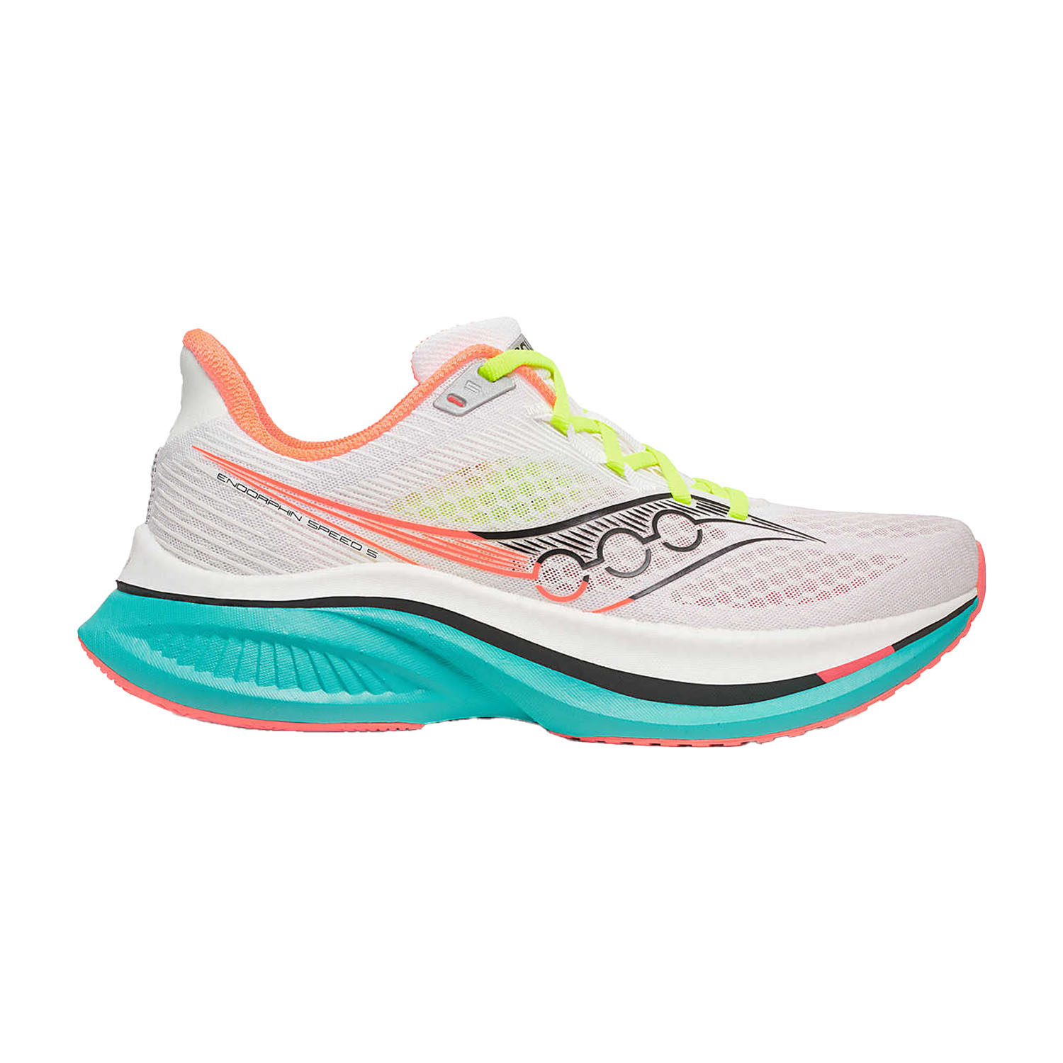 Saucony Endorphin Speed 5 Zapatillas Running Performance Mujer White/Mutant