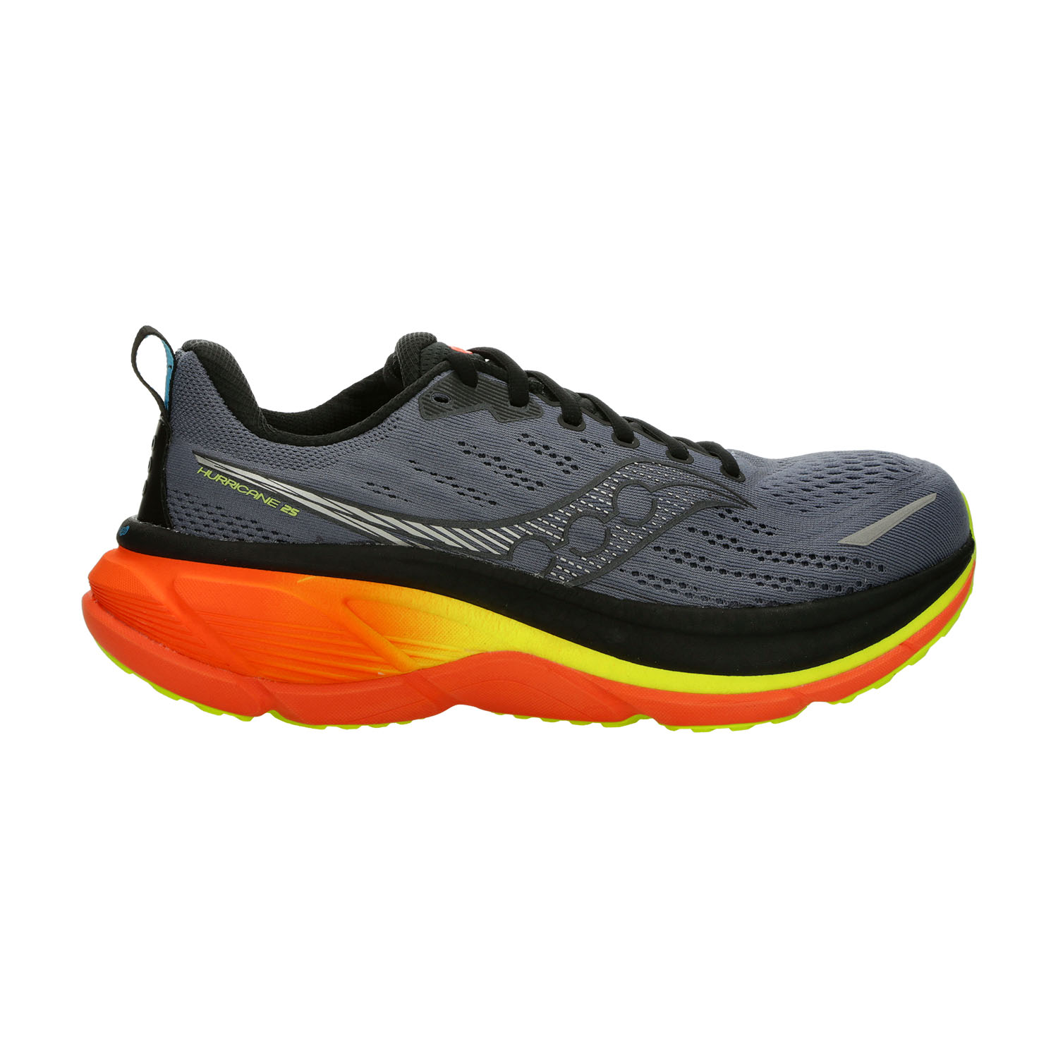Saucony Hurricane 25 Zapatillas Running Estables Hombre Shadow/Vizi