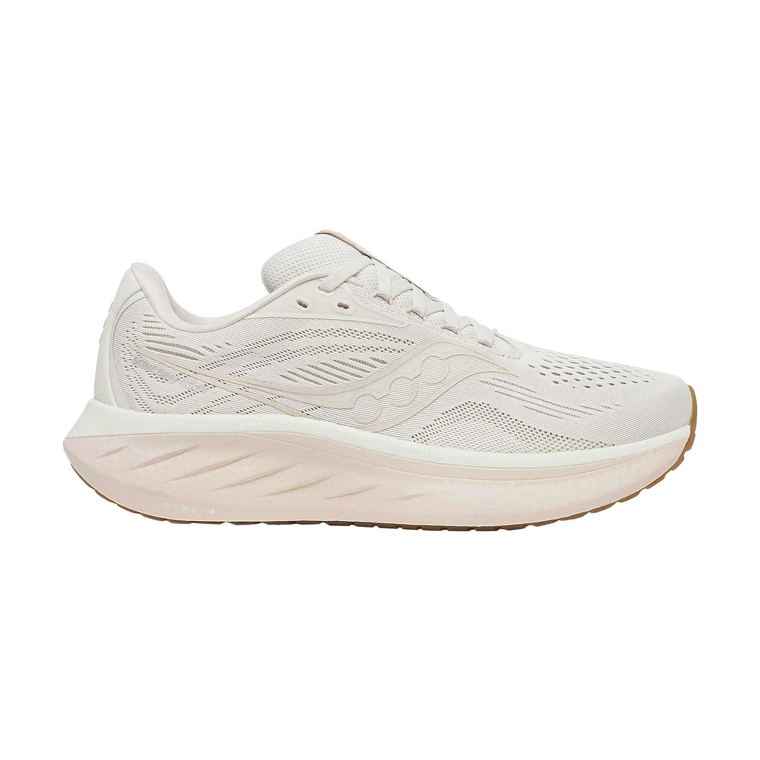 Saucony Ride 18 Zapatillas Running Neutras Mujer Quartz/Peony
