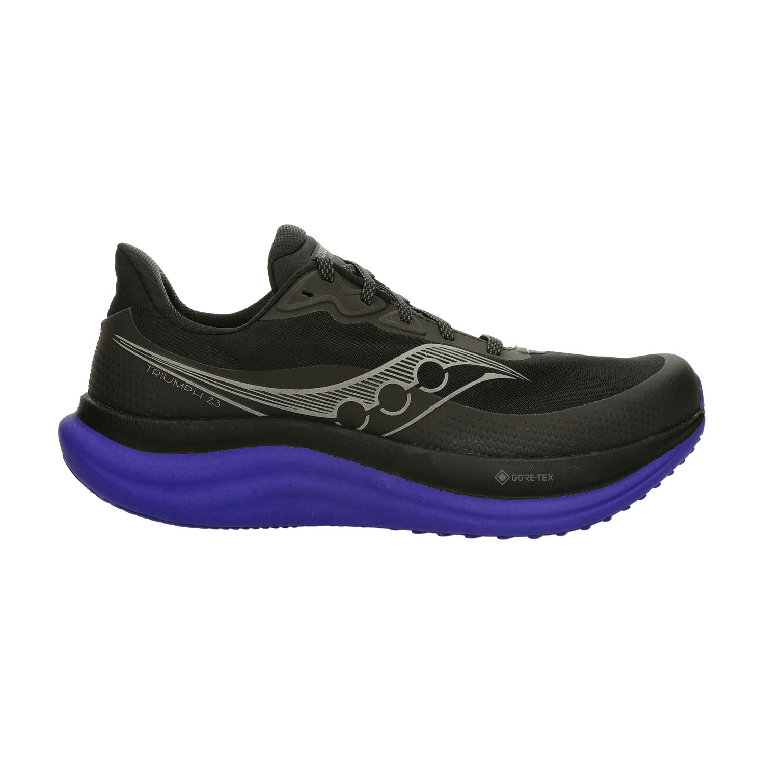 Saucony Triumph 23 GTX Zapatillas Running Neutras Hombre Black/Regal