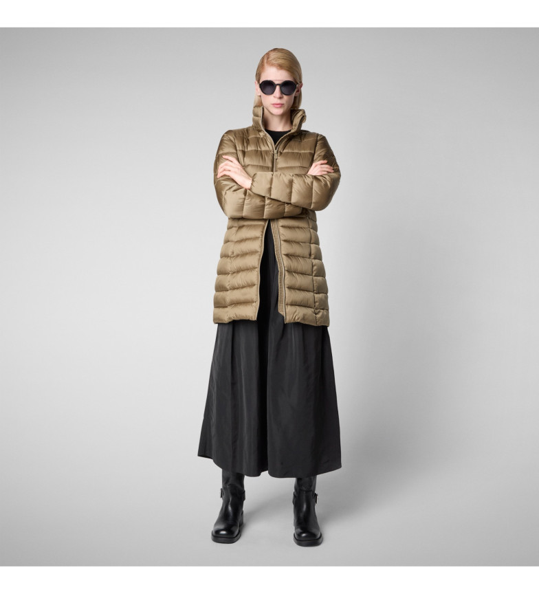 Save The Duck Abrigo Reese marrón