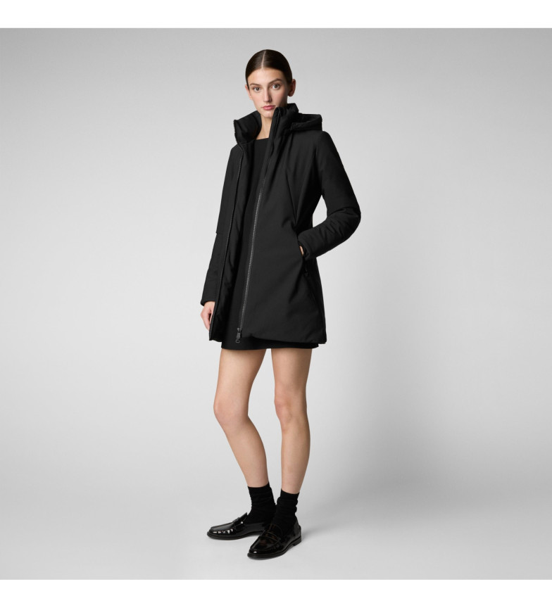 Save The Duck Parka Lila negro