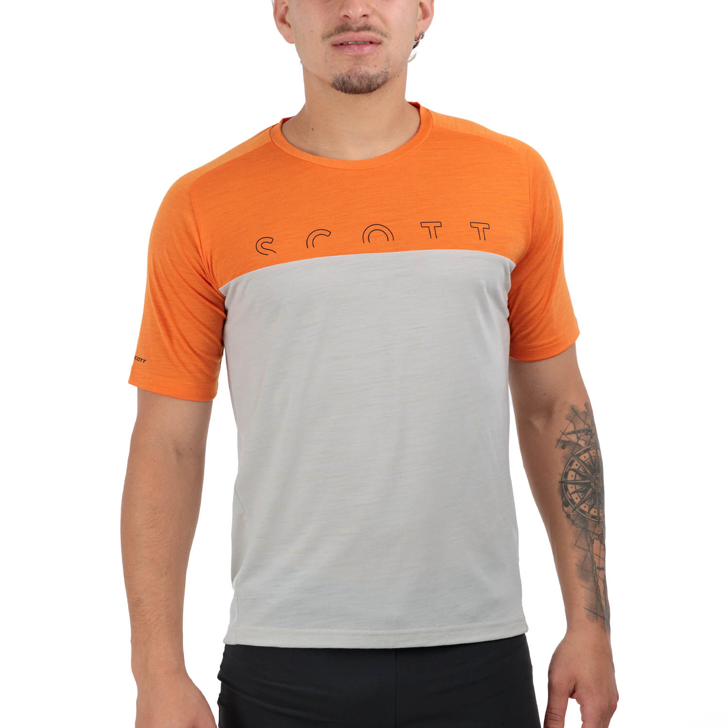 Scott Defined Camiseta Flash Orange/Dust White