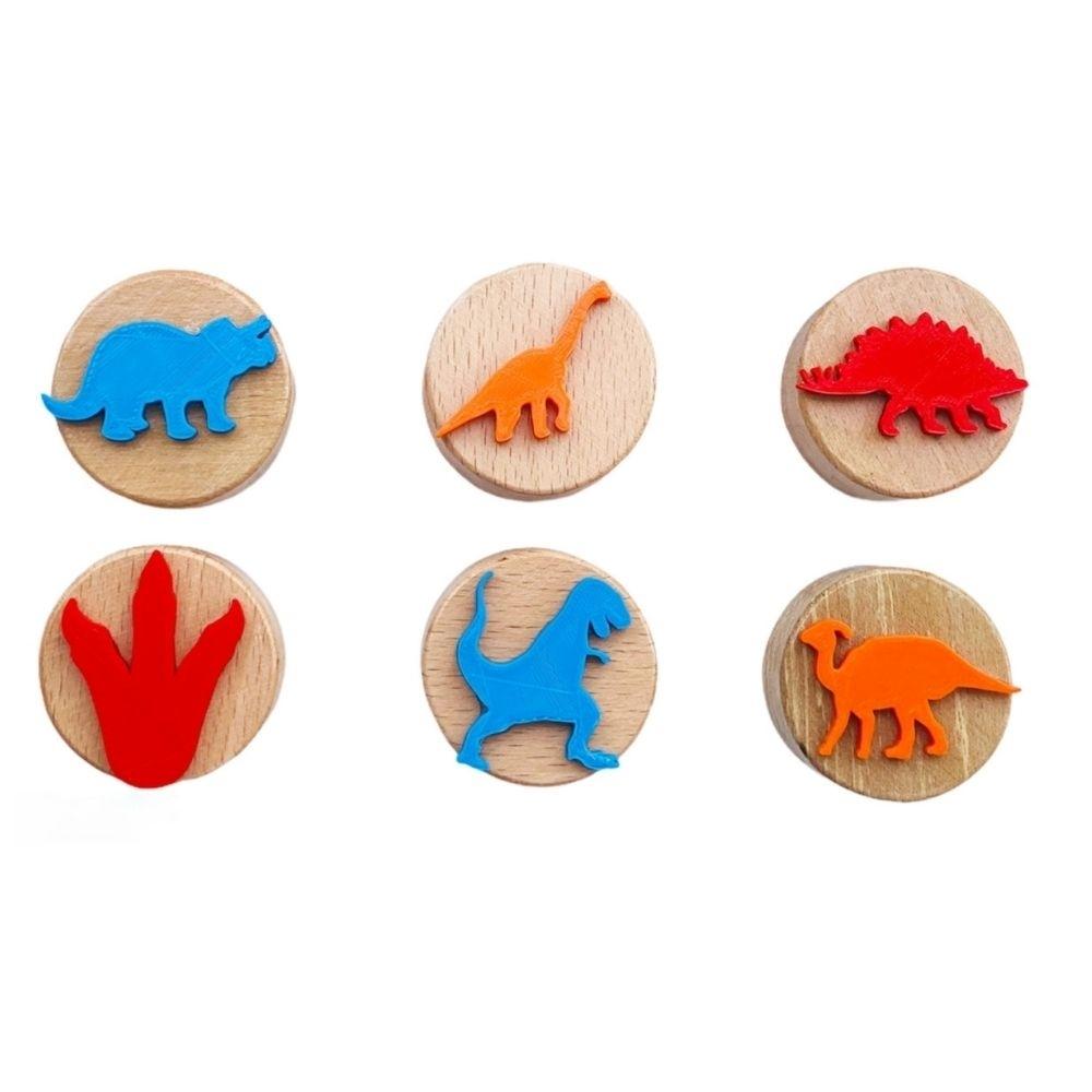Sellos de madera dinosaurios ChildGen