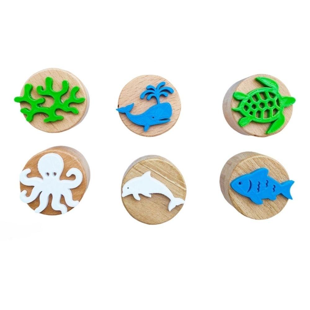 Sellos de madera océano ChildGen