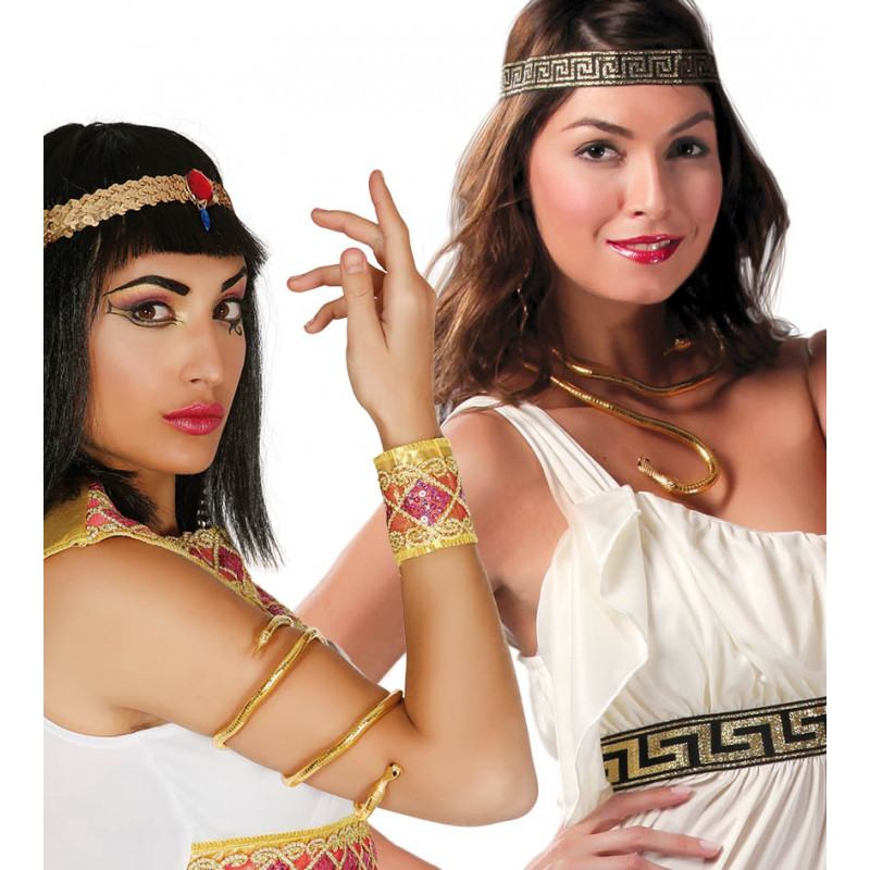 Serpiente Egipcia de Cleopatra, Pulsera / Collar-2D8-18136