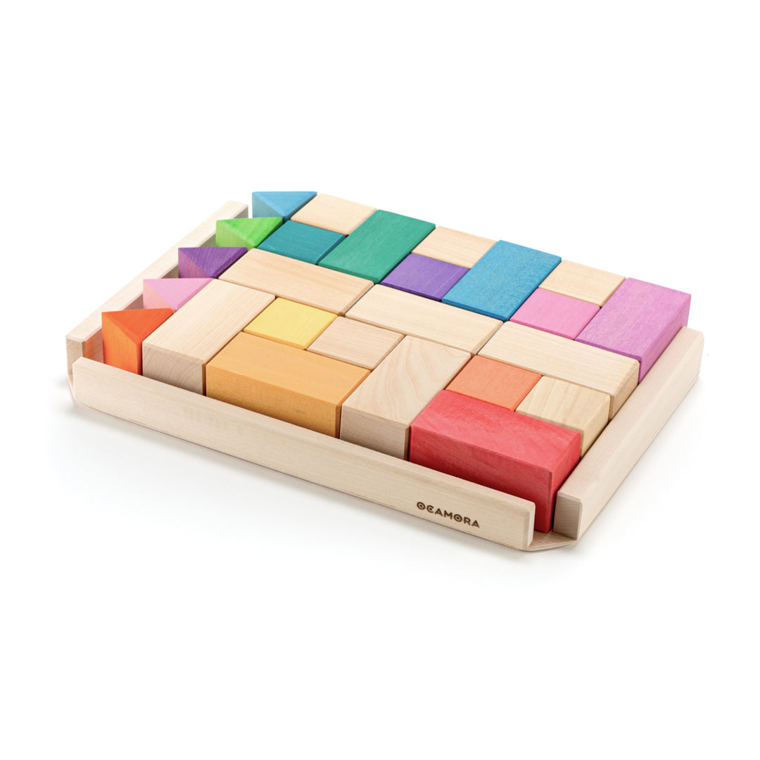 Set de construcción de madera Ocamora