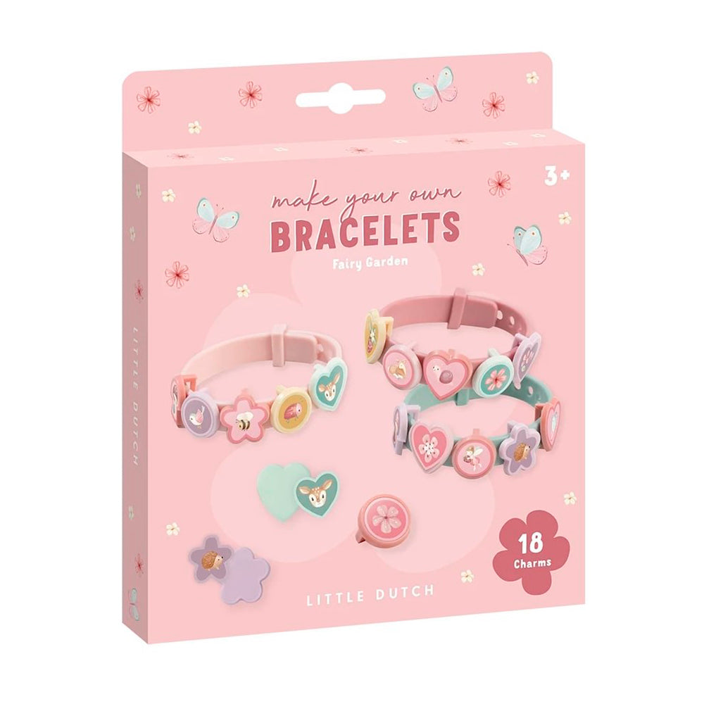 Set crea tus pulseras Fairy Garden - Little Dutch