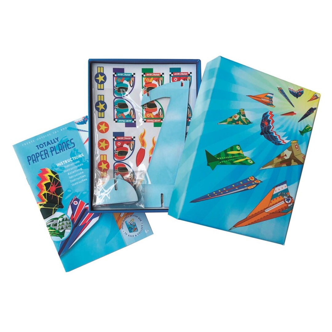 Set origami aviones de papel - Box CanDIY