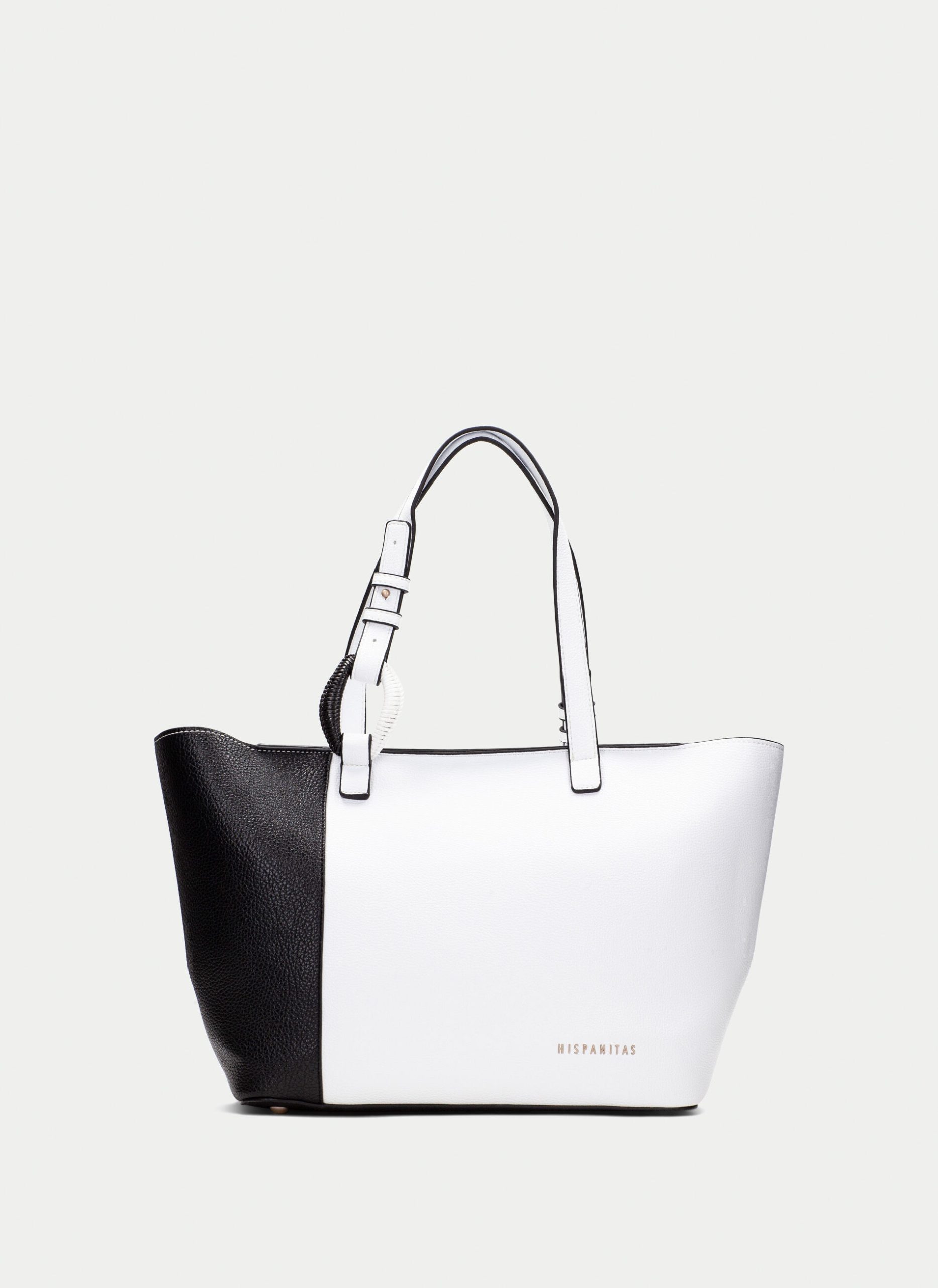 Shopper Bag blanco-negro-BV253973